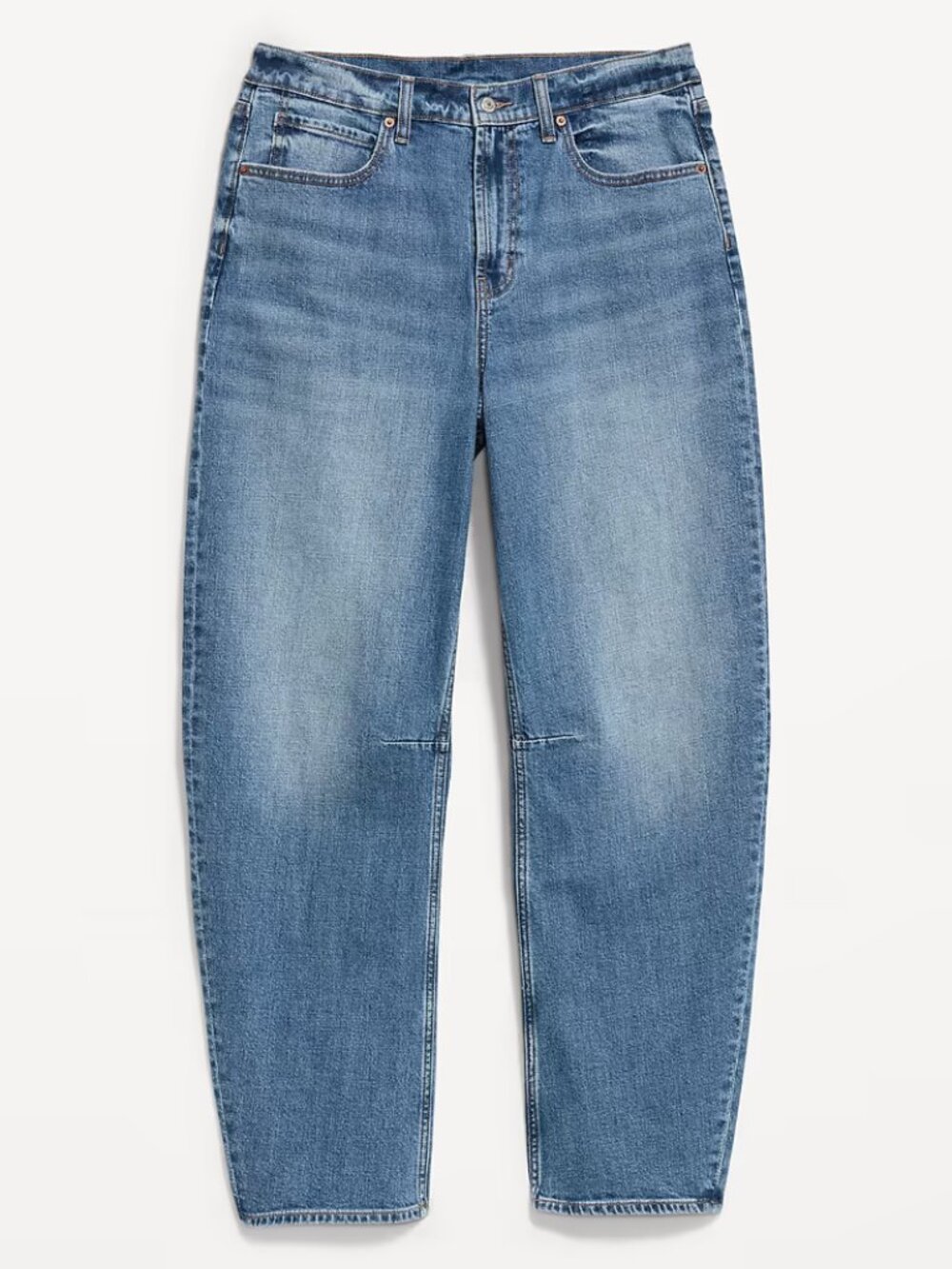 Old Navy High-Waisted Barrel Full Length Jeans